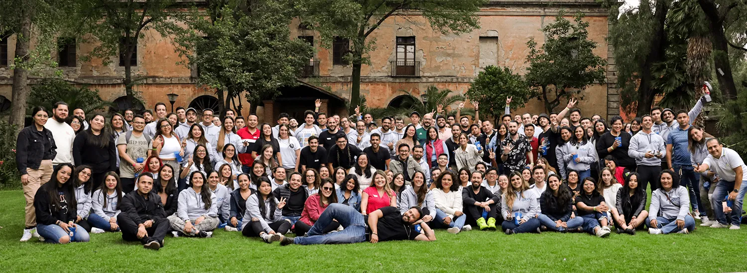 Fotografía del equipo albo